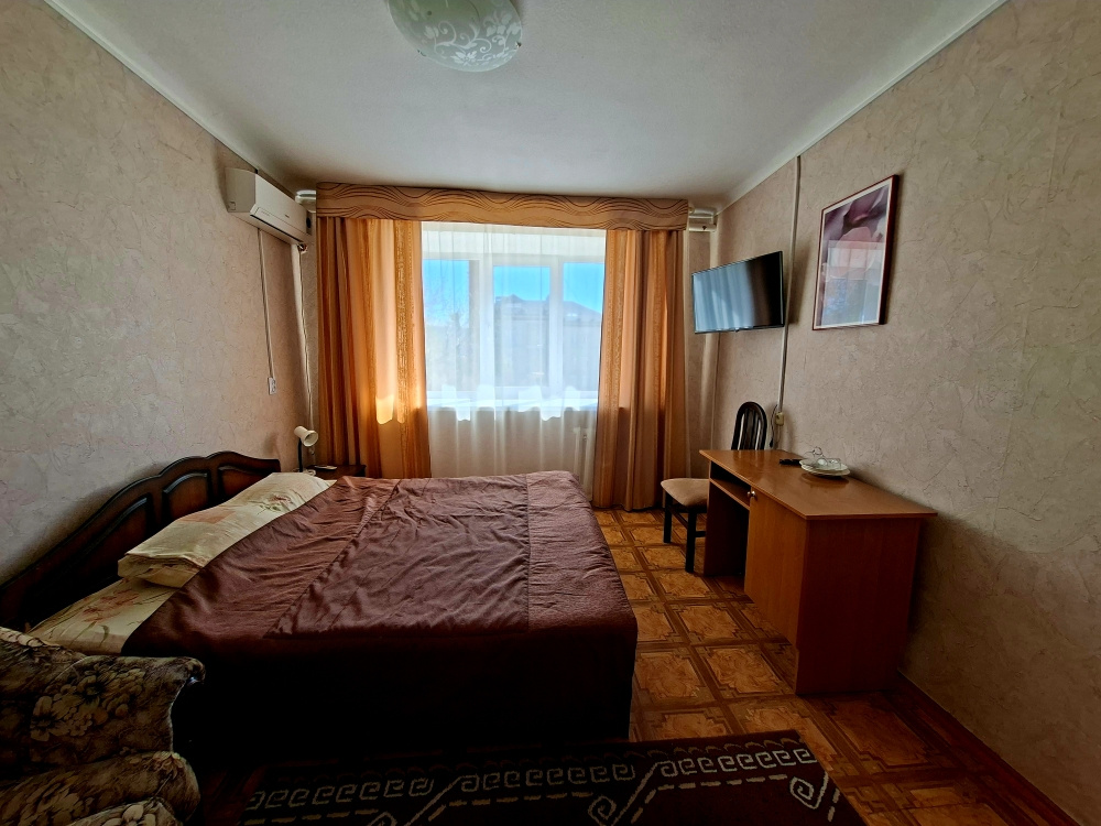 Standard Double room with city view (full double bed)