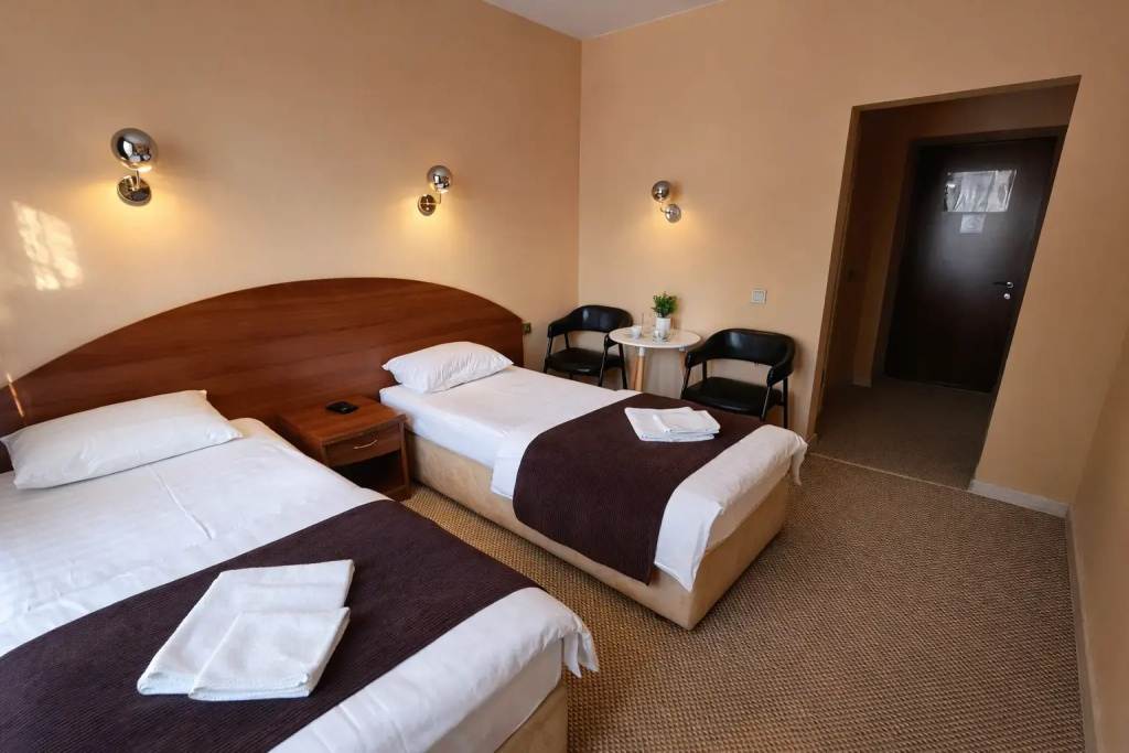 Standard Double room with balcony (twin beds)