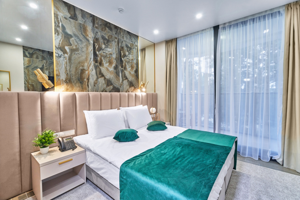 Mirror Family Hotel Room Type - Standard Double room with balcony full double bed