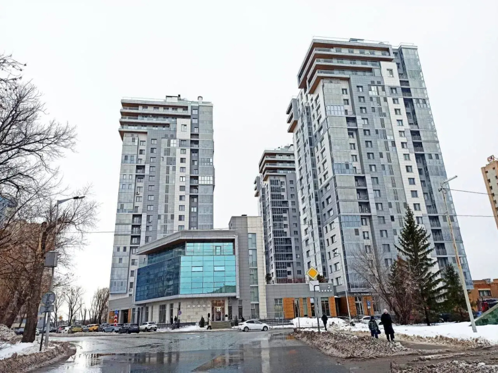 Отель Квартира cтудия в новом жилом комплeксe в Казани