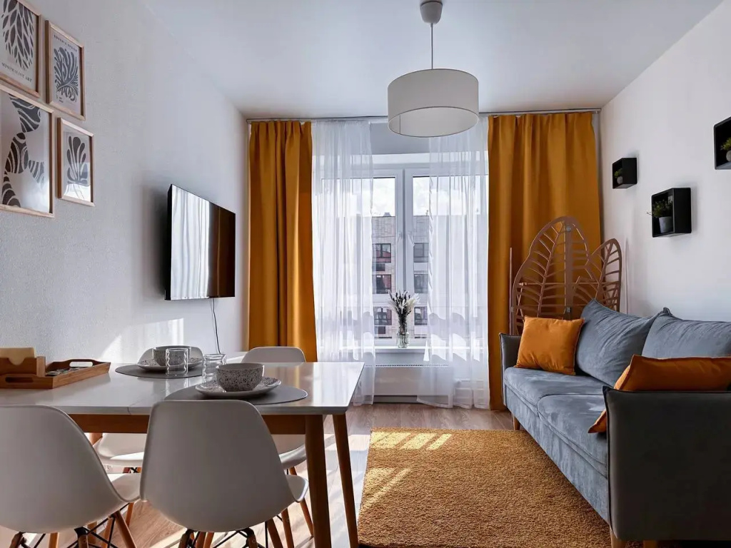 Квартира Top Rooms рядом с метро Текстильщики — фото