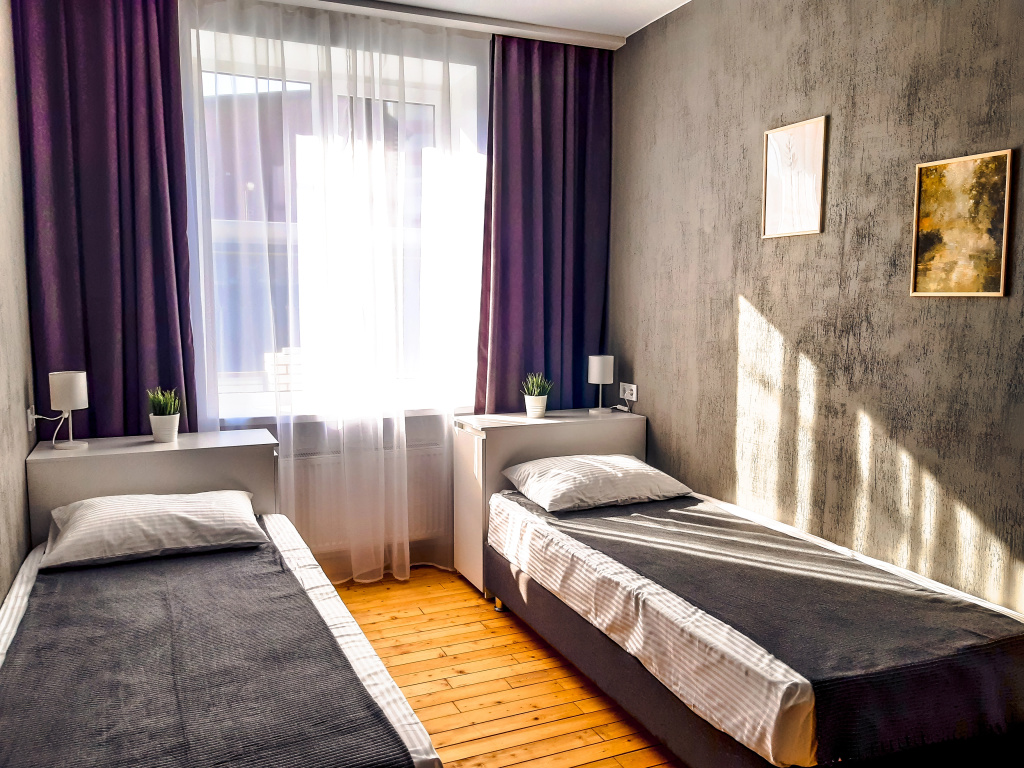 Home Guest house Room Type - Classic Double room with city view twin beds