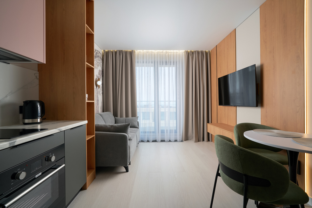 Апартаменты Стандарт двухкомнатный Sea View 5 корпус — фото