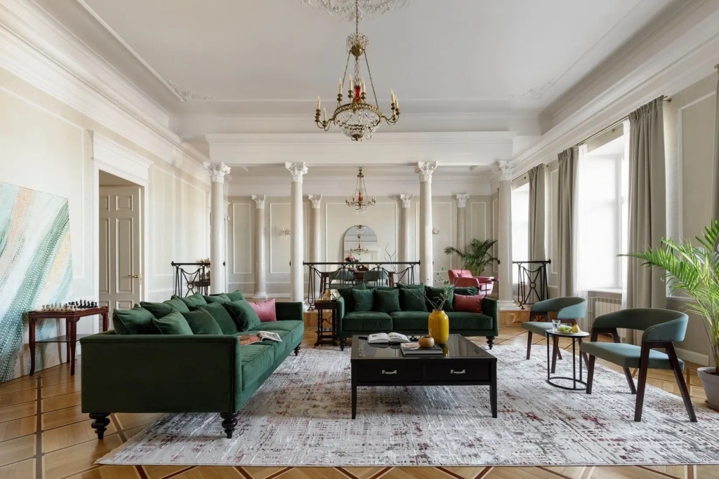 Апартаменты Minin Apartments c видом на Исаакиевский Собор 210 кв.м. — фото