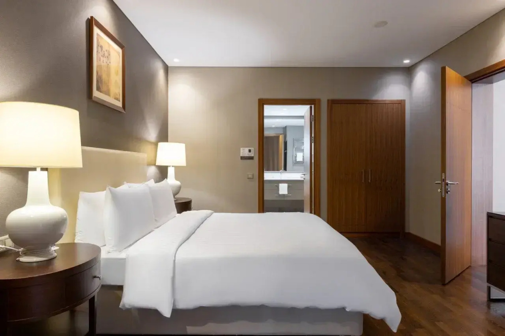 Marriott Hotel Krasnaya Polyana Room Type - 1 Bedroom Double Apartment with balcony full double bed