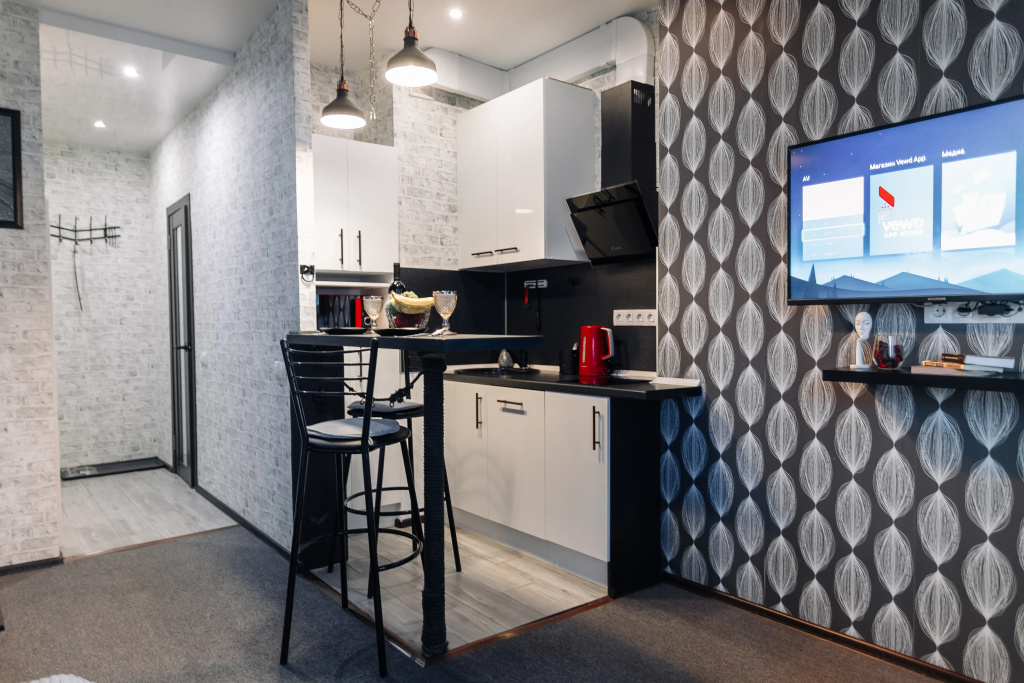 Апартаменты Lalapart Sunny Loft просторная студия в ЖК Савеловский Сити — фото
