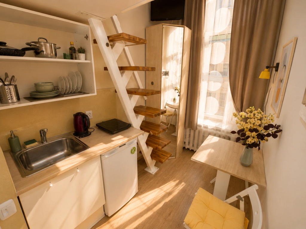 Апартаменты Roomstay Гривцова 13 Comfort Double Studio #7 — фото