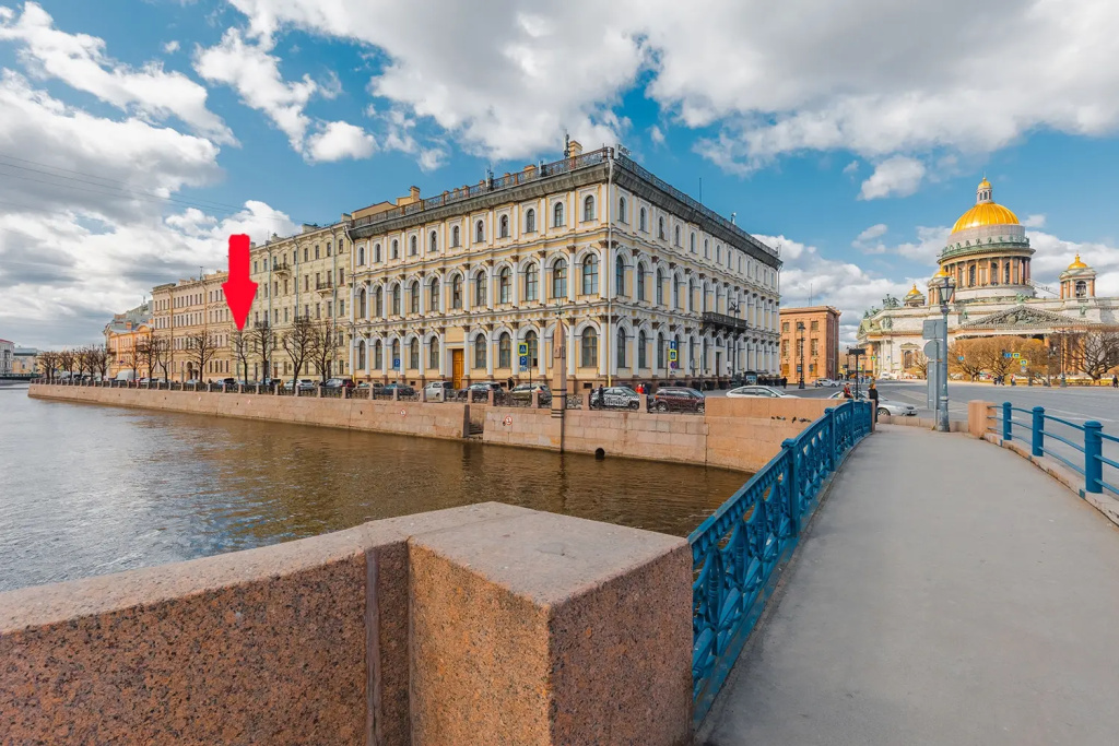 Квартира у Исаакиевского собора набережная Мойки 93 — фото