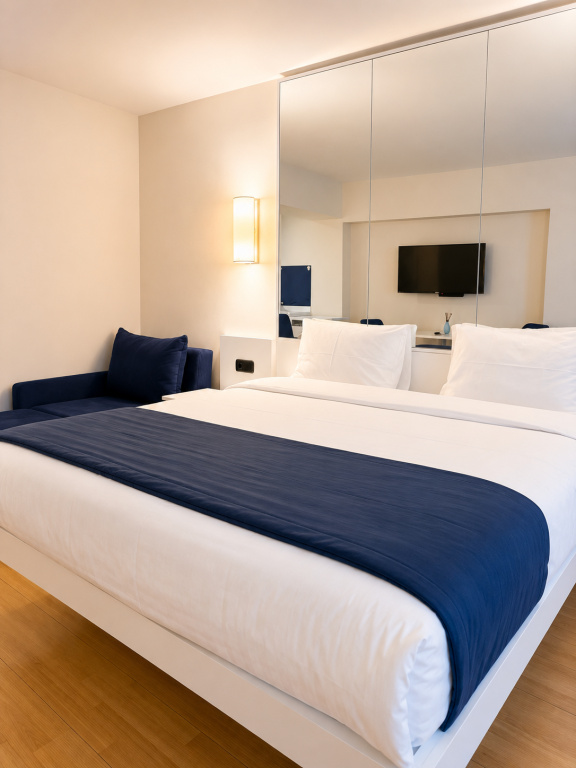 Студия с балконом и с видом на море в Апарт-отель ORBI HOST | Orbi City Batumi