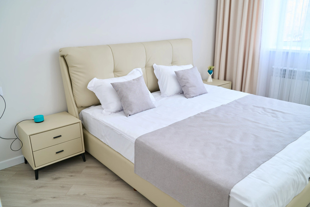 Апартаменты с 2 комнатами с балконом и с красивым видом из окна в Kareff