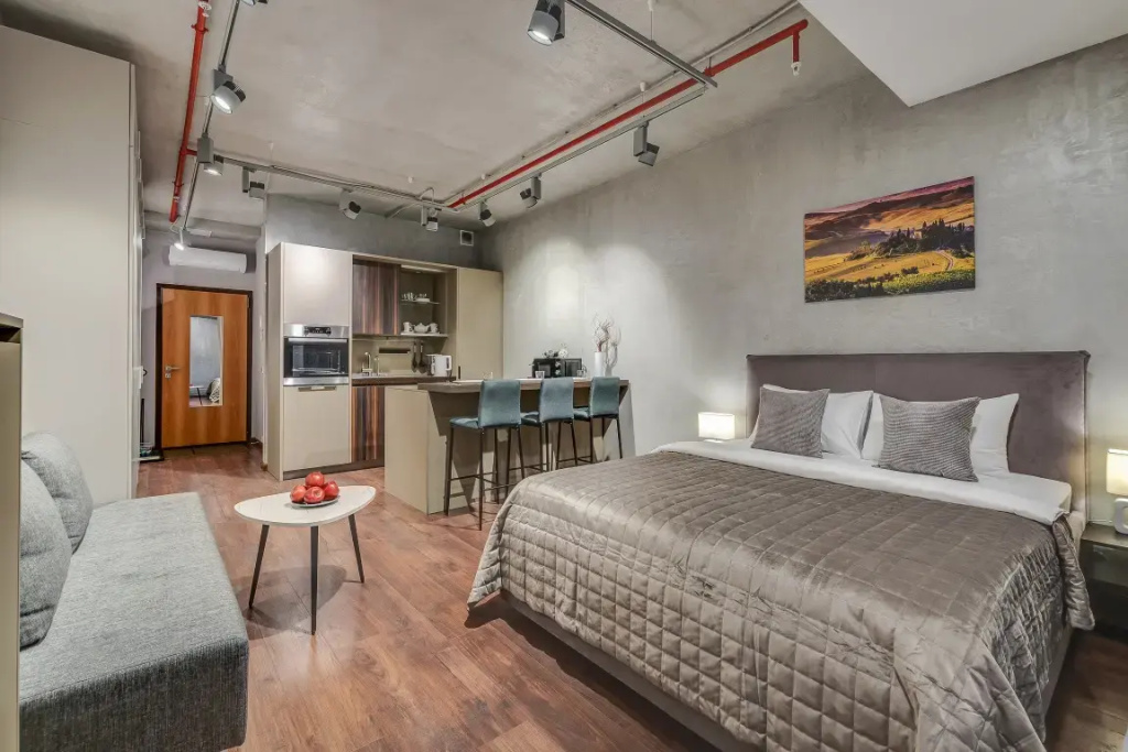 Апартаменты Люкс с Видом на Город Business Apartments — фото