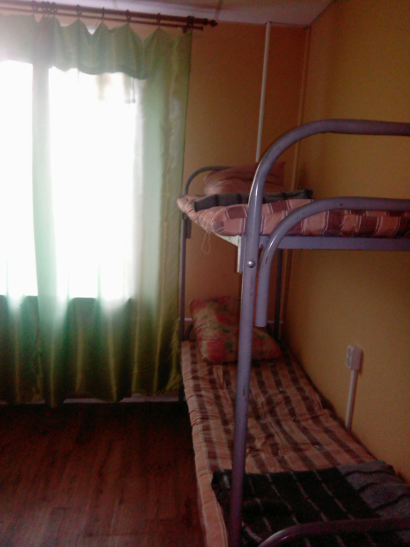 Bed in Dorm (male dorm) with view
