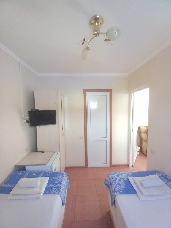 Двухместный номер Economy с балконом 2 отдельные кровати в Елена