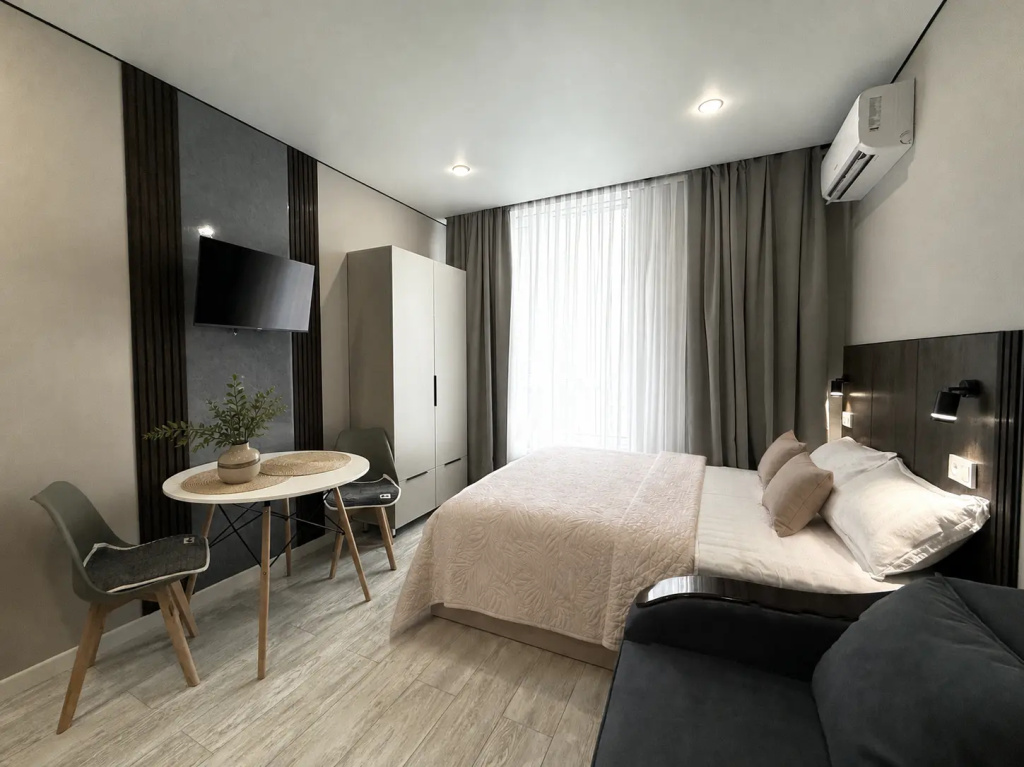 Studiya Raimbek 18-2 Residence & Pityevaya Voda Flat