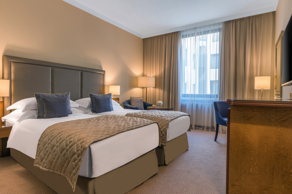 Corinthia Hotel Room Type - Standard Double room twin beds