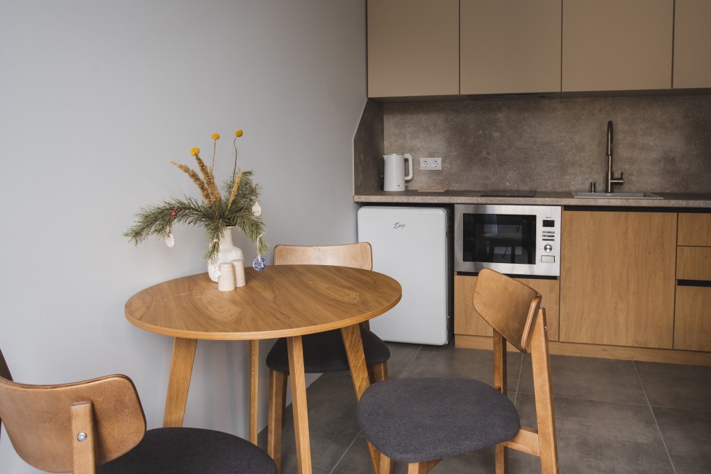 Двухместный номер Classic с красивым видом из окна двуспальная кровать в Куб Грин