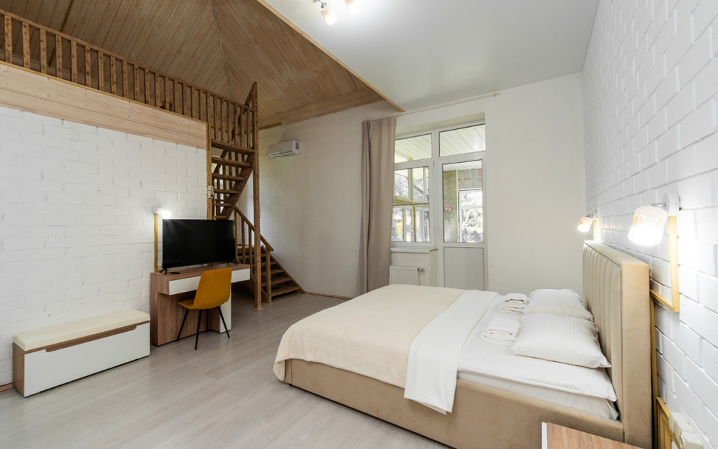 Номер (Building 3) Комфорт Дуплекс в Ателика Улиткино