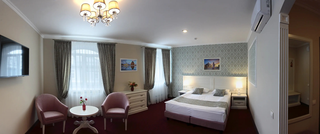 Tsentr Hotel Room Type - Double Suite full double bed