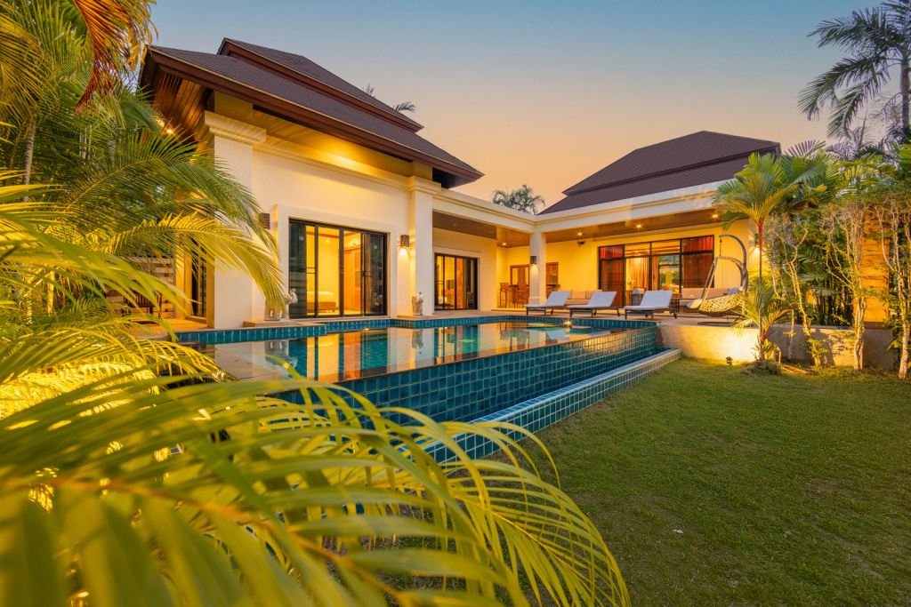Traditional Thai 2BR in Baan Bua Estate Villa