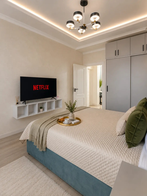 Апартаменты Seoul Moon | 2-комн. квартира, просторная гостиная — фото