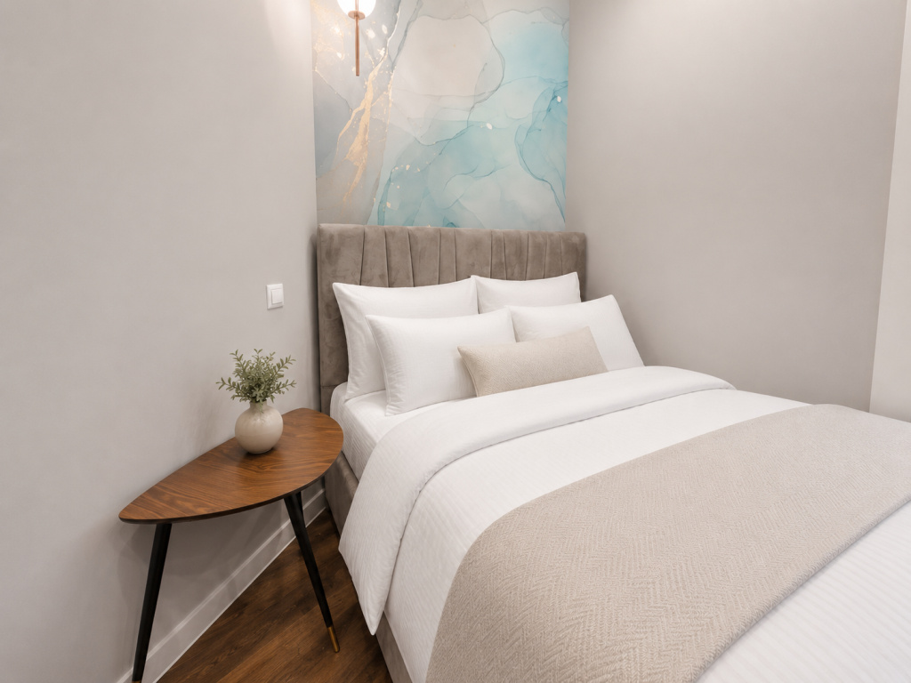 Апартаменты 1к. квартира 45м² с видом на озеро Кабан — фото