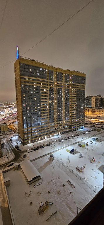 Квартира Студия на Охтинской аллее 8 — фото