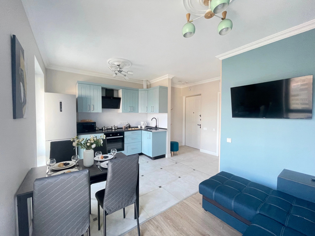 Апартаменты SMART LOFTS | Metro Suite | 2 спальни и гостиная | ЖК бизнес-класса 1 мин от метро — фото