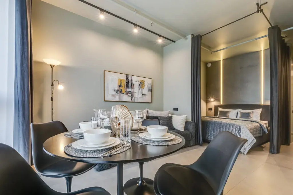Апартаменты Однокомнатные Улучшенные с Красивым Видом Business Apartments — фото