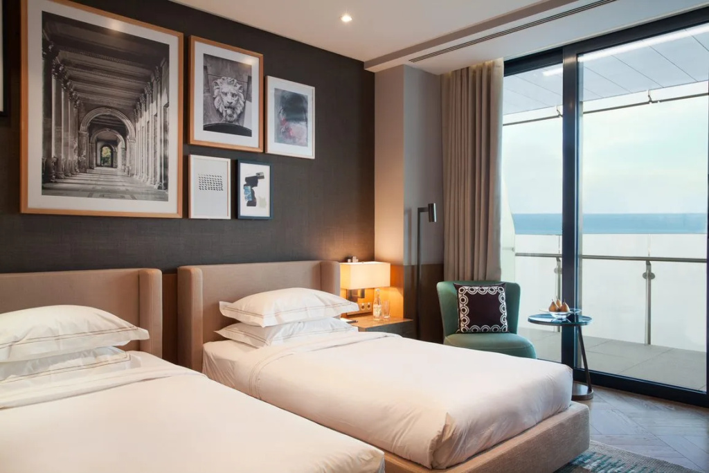 Grand Karat Sochi Room Type - Double room with sea view twin beds