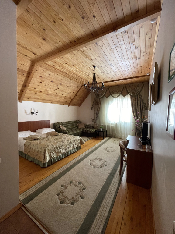 1-room Double Junior Suite with balcony and with view (full double bed)