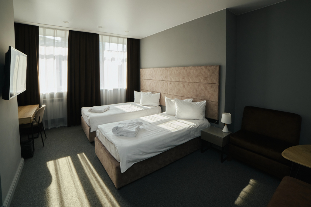 Amur Hotel Room Type - Standard New Double room twin beds