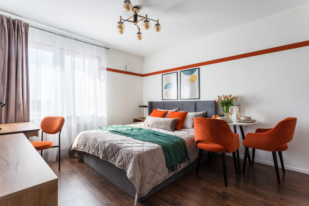 Квартира Уютная Eliza Home Рядом с Метро Автово — фото