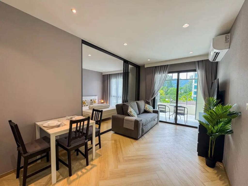 Квартира Super 1Bdr Title Bang Tao 10 min to the Beach — фото