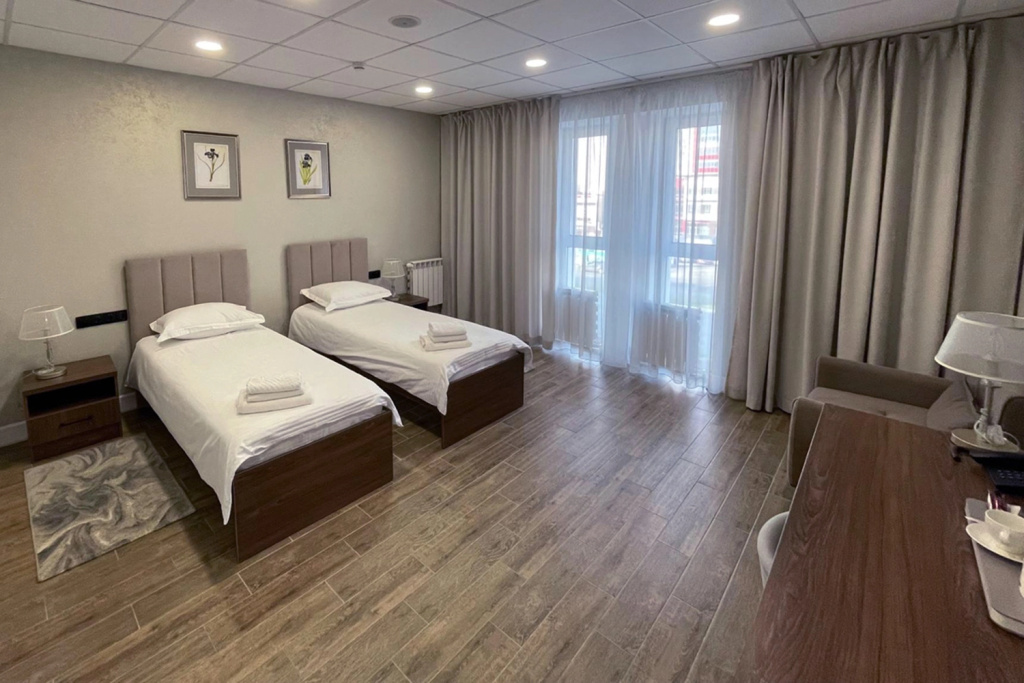 Volzhskaya Gavan Hotel Room Type - Deluxe Double room twin beds