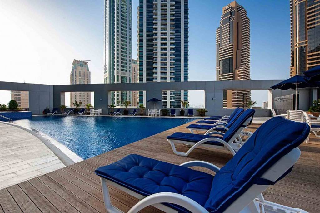 Address Dubai Marina бассейн