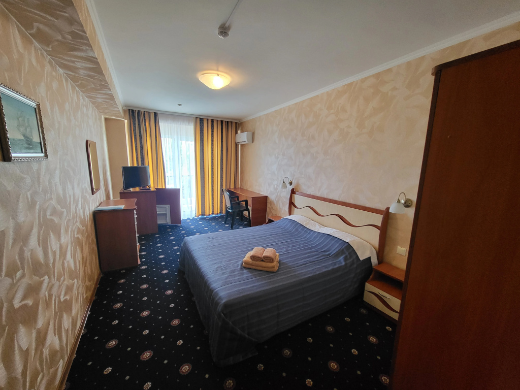 Standard Double room with balcony and with view (full double bed)
