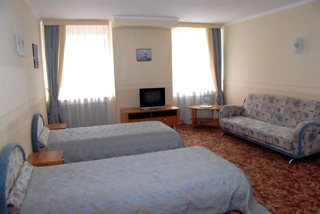 With AC Double Junior Suite twin beds