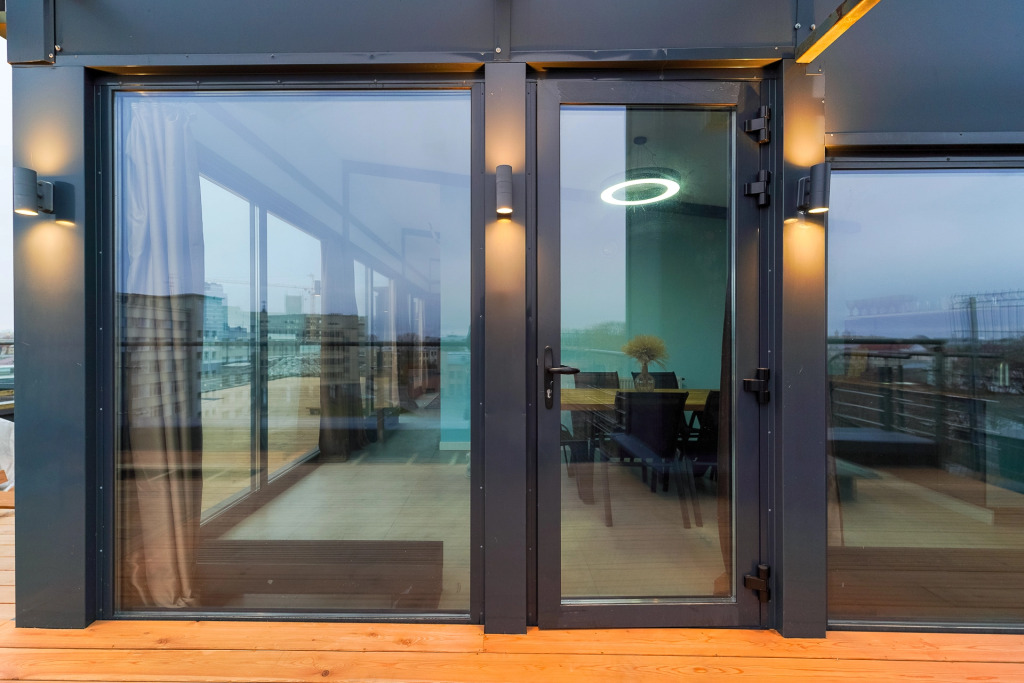 Апартаменты Superior с 3 комнатами с балконом в Апарт-отель Residence Graphite
