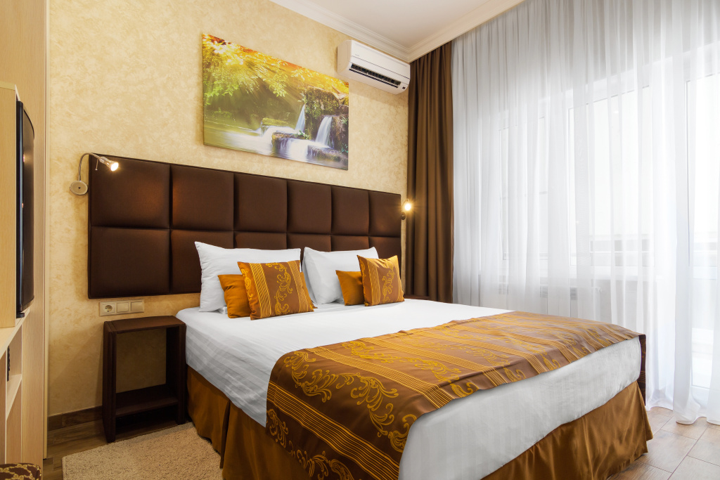 Zara Hotel Room Type - Standard Double room with balcony full double bed