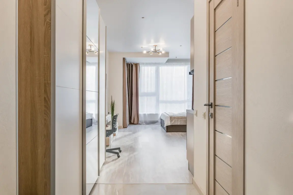 Отель Апартаменты с Видом на Город Business apartments в Москве