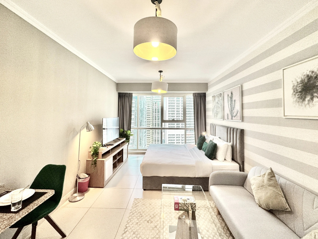 Апартаменты Cosmos Living Stylish Studio Near Dubai Marina — фото