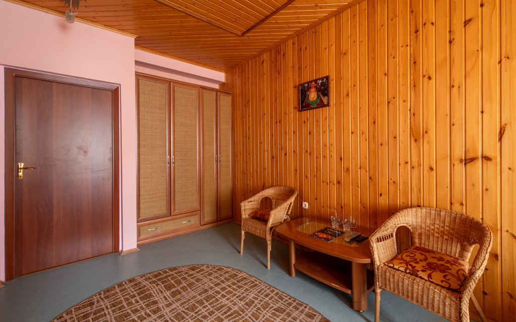 Четырёхместный номер (Building 1) Family с 2 комнатами в Ателика Улиткино