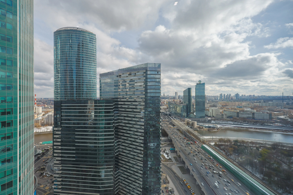 Апартаменты Фулл Хаус 35-5 на 35 этаже в башне ОКО Тауэрс Москва Сити — фото