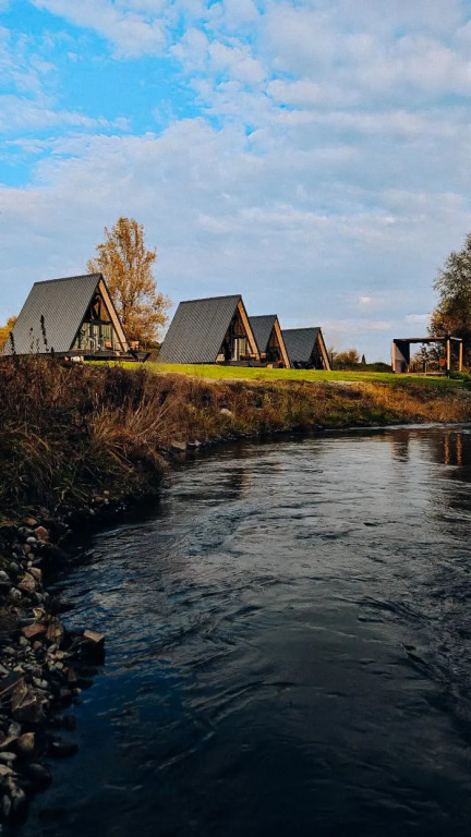 Шале двуэтажный А-фрейм с террасой - фото 19