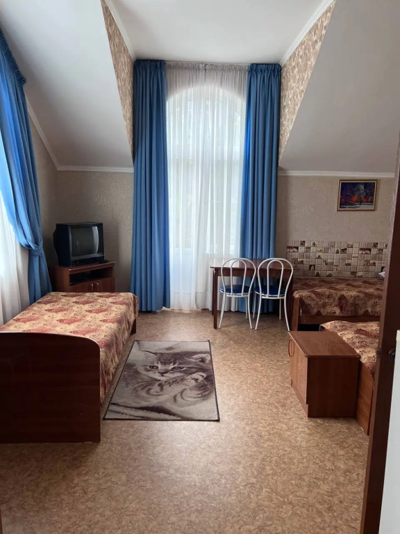 Standard Triple room with balcony and with sea view