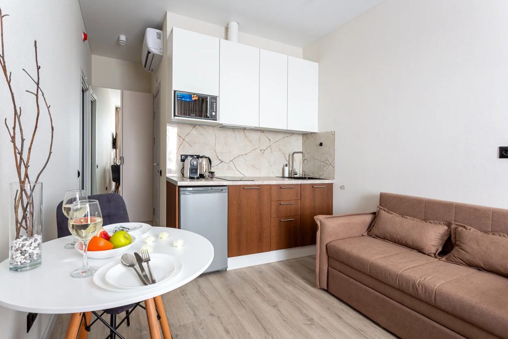 Апартаменты SMART LOFTS | Etude | 5 мин до м Спартак | Рядом стадион и Крокус Экспо — фото