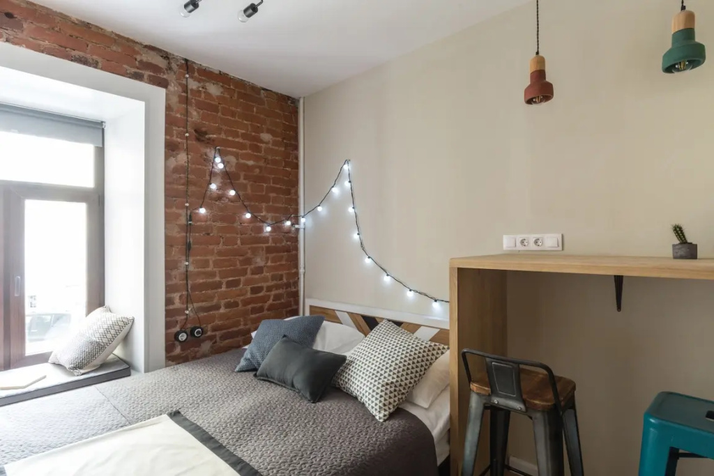 Квартира New Horizon on Gromovoy с колоритным дизайном у Московского вокзала — фото