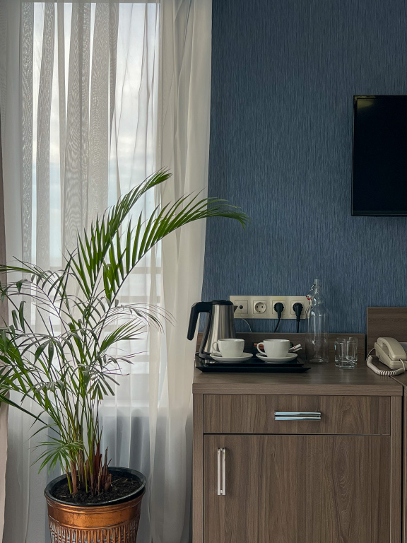 Двухместный номер Standard с балконом и с красивым видом из окна 2 отдельные кровати в Sokol