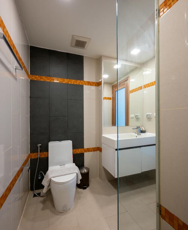 Апартаменты Classic с 2 комнатами с балконом в Апарт-отель C-View Residence by Apartwell