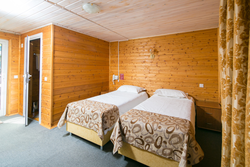 Krestovaya pad hotel Room Type - Standard Double room twin beds